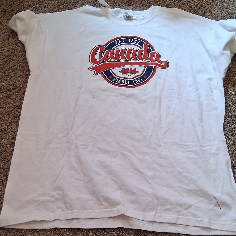 White Canada Graphic Tee